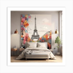 Paris Eiffel Tower 1 Art Print