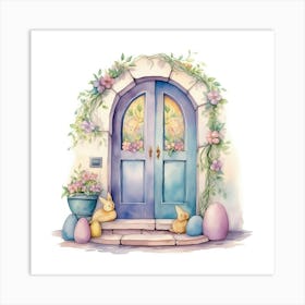 Easter Door 5 Art Print