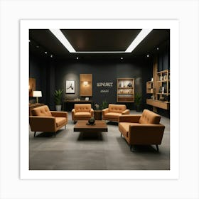 Default Create Unique Design Of Furniture Shop 1 Art Print