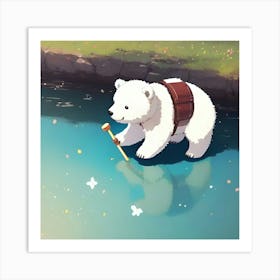 Polar Bear 8 Art Print