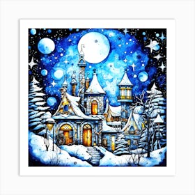 Snow Days - Snow Fall Winter Art Print