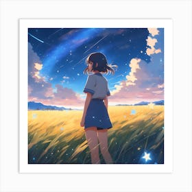 Field Of Stars Art Print