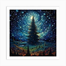 Like Christmas Tree 4 Art Print