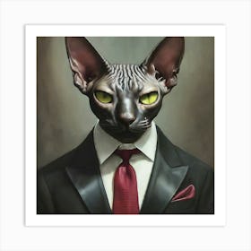 Vote for Meow Art Print