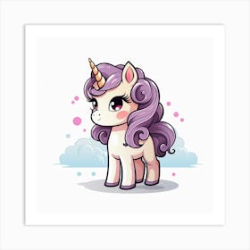 Unicorn 25 Art Print