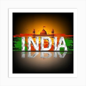 India Art Print