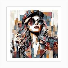 Sexy Girl Art Print