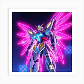 Gundam 07 Art Print