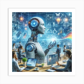 Future Of Artificial Intelligence Art Print