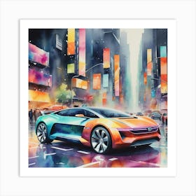 Car Art 253 Art Print