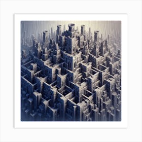 The City Wall Art Print