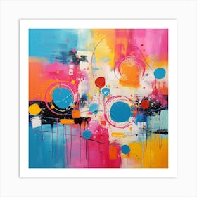 Abstract Painting 33 Art Print