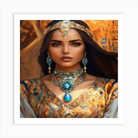 Egyptian Beauty Art Print