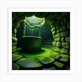 Room In A Cave Art Print