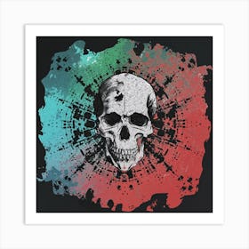 Skull - Men'S Premium T-Shirt Art Print