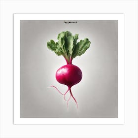 Beet logo 9 Art Print