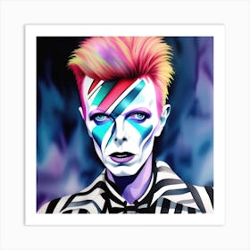 Glam Rocker Art Print