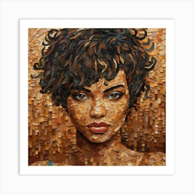 Portrait Of A Woman 46 Art Print