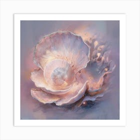 Shells And Pearls Art Print