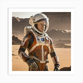 Martian 3 Art Print