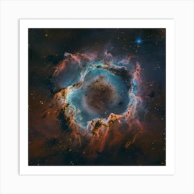 Ring Nebula Art Print