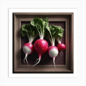 Radish 10 Art Print