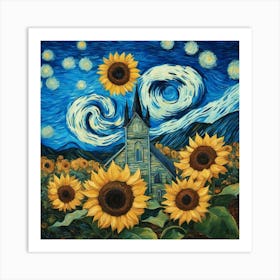 Sunflower 1 Art Print