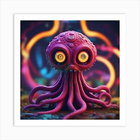 Octopus Art Print