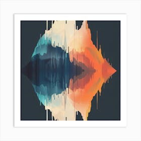 Sound Wave Art Print