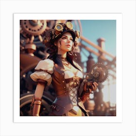 Steampunk 3 Art Print