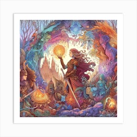 Harmony S Quest Art Print