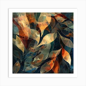 Nature Inspired Abstract 2 Art Print