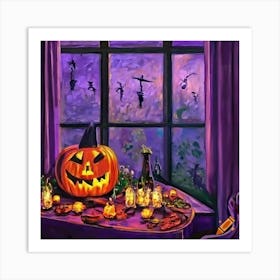 Halloween Decor Art Print