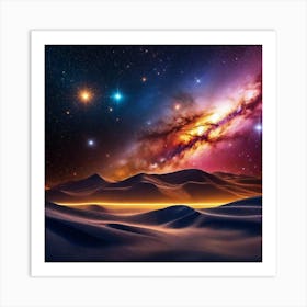 Galaxy Wallpaper 6 Art Print