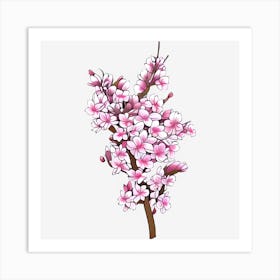 Cherry Blossoms 1 Art Print