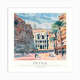 Petra Jordan Art Print