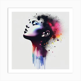 Portrait Of A Woman 1 Art Print