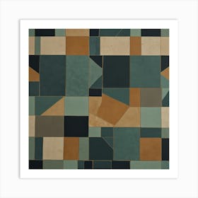 Abstract Tiled Wall Art Print