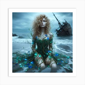 Mermaid 1 Art Print