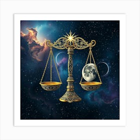 Scales Of Justice 2 Art Print