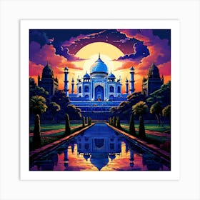 Taj Mahal Art Print