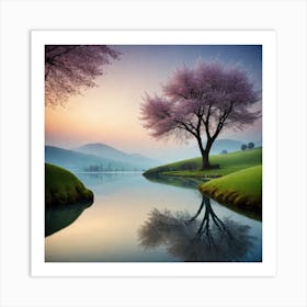 Cherry Blossoms 6 Art Print