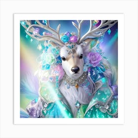 Fairy Deer 2 Art Print