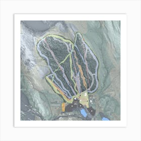 Ski Butternut Art Print