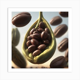 Coffee Beans 396 Art Print