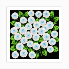 Chrysanthemums 13 Art Print