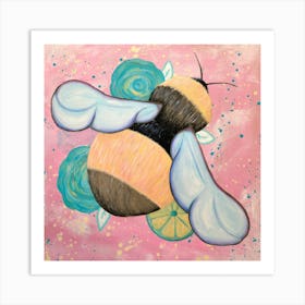 Bee Painting Art Print