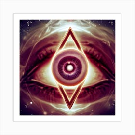 Eye Of The Gods Art Print