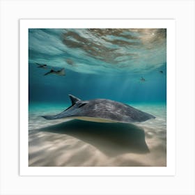 Stingray Art Print