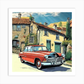 French Village 1 Art Print